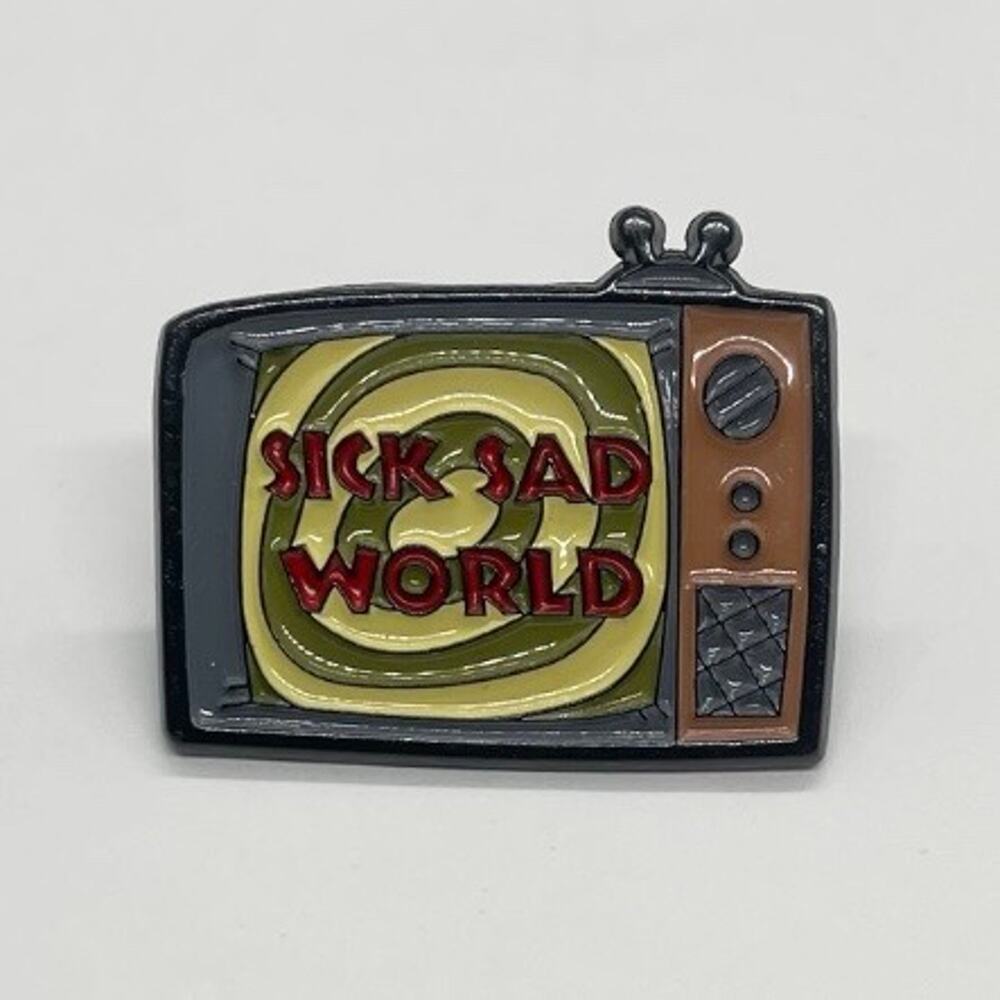 MTV Classic Daria, Jane & Sick Sad World Metal TV Enamel Pin - Picture 5 of 8